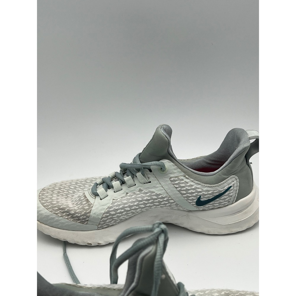 Nike Legend React Rival Grey White Teal Running Shoes AA7411-004 Womens 8.5 - Picture 3 of 7